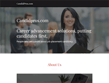 Tablet Screenshot of candidpros.com
